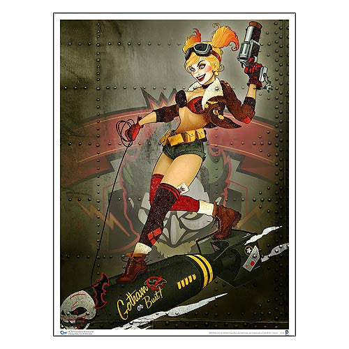 DC Bombshells Harley Quinn Art Print