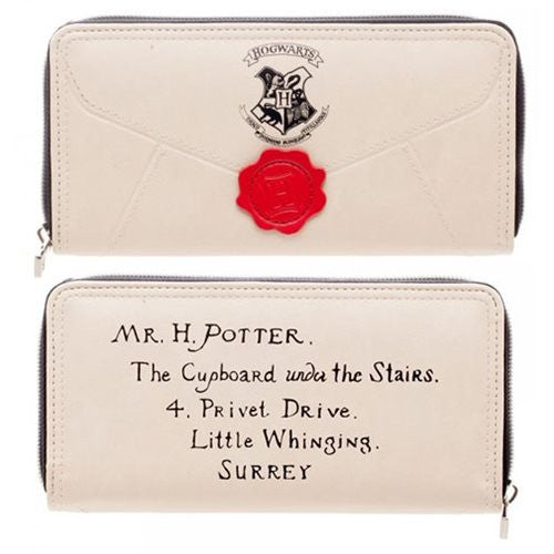 Harry Potter Letter Zip Around Wallet