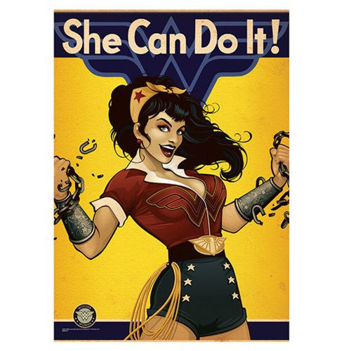 DC Bombshells Wonder Woman MightyPrint Wall Art Print